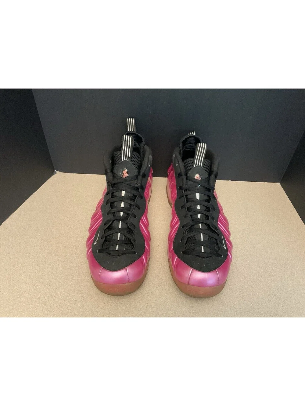 Mens Nike Air Foamposite One “Pearlized Pink” Athletic Shoes. Size 16. Awesome!